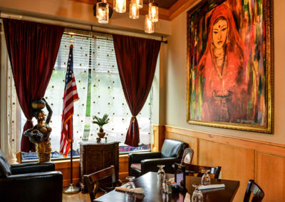 Taaza banquet room corner